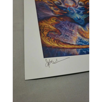 Jake Kobrin signed Blotter Art print psychedelic visionary