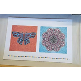 Rick Sinnett Blotter Art 2x uncut sheet lithograph Oklahoma