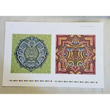 Rick Sinnett Blotter Art 2x uncut sheet lithograph Oklahoma