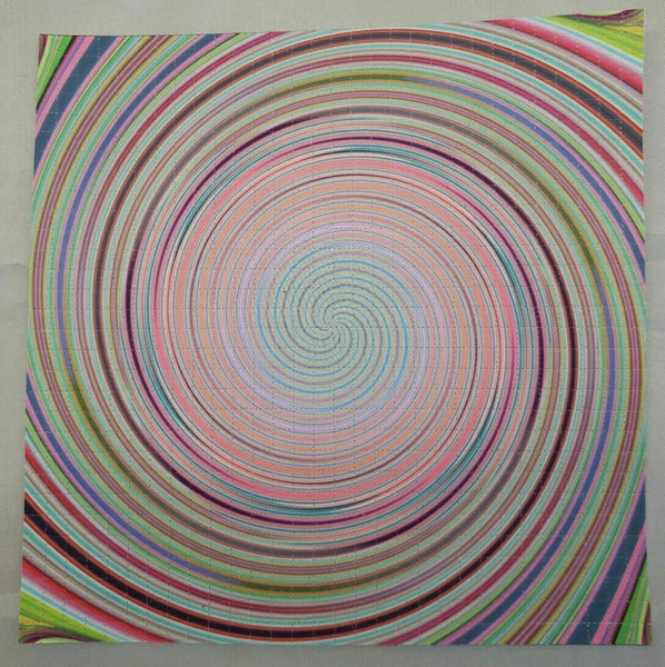 Cosmic Swirl blotter art print by artist Liberty Skrollz