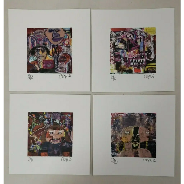 Coyle mini blotter art collection 100 hit sheets 4 blotter
