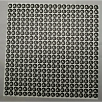 Jerry  Heads  Blotter Art print 400 square perforated art fine art print - MYKENSHOTRADINGCOMPANY