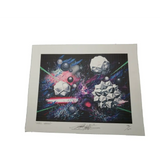 Kaliptus  "Hyper Innergy" signed  blotter art print Psychedelic Visionary Art - MYKENSHOTRADINGCOMPANY