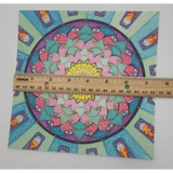 Luka Tratnik Mandala Blotter Art Print Psychedelic Artwork