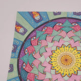 Luka Tratnik Mandala Blotter Art Print Psychedelic Artwork