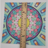 Luka Tratnik Mandala Blotter Art Print Psychedelic Artwork