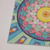 Luka Tratnik Mandala Blotter Art Print Psychedelic Artwork