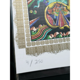 Steven Cerio JUMBO blotter art 18 x 22 inches 6,120 squares