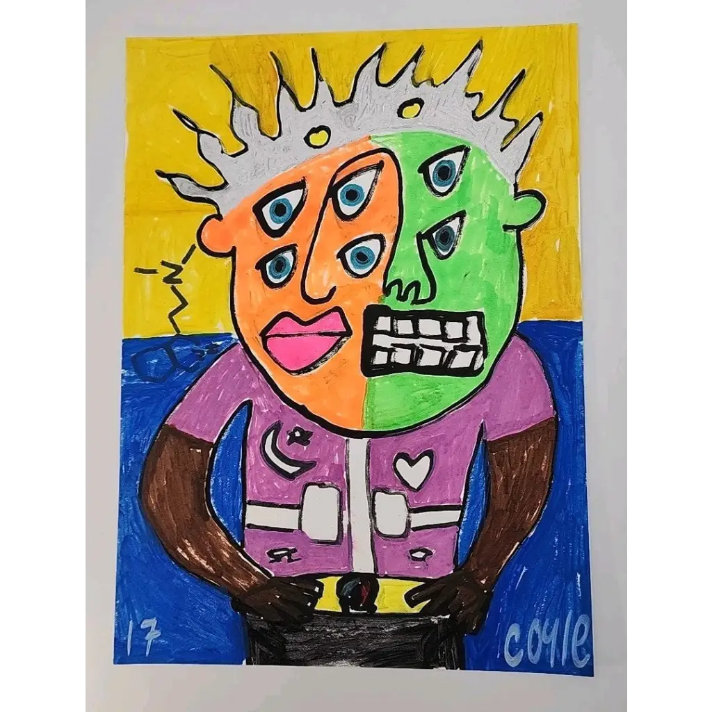 Artist Spotlight: Martin Coyle – Outsider Visionary at BlotterArt.io