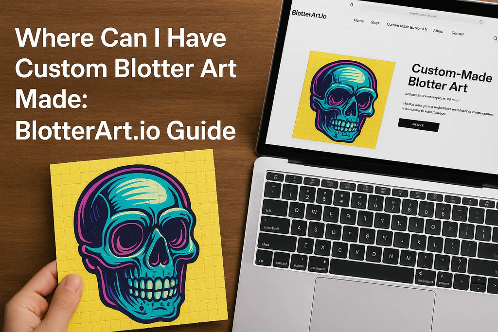 Discover Where to Have Custom Blotter Art Made: BlotterArt.io Guide
