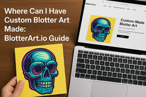 Discover Where to Have Custom Blotter Art Made: BlotterArt.io Guide