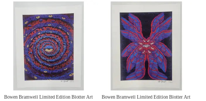 Explore the Bowen Bramwell Signed Blotter Art Collection – Now Available at BlotterArt.io
