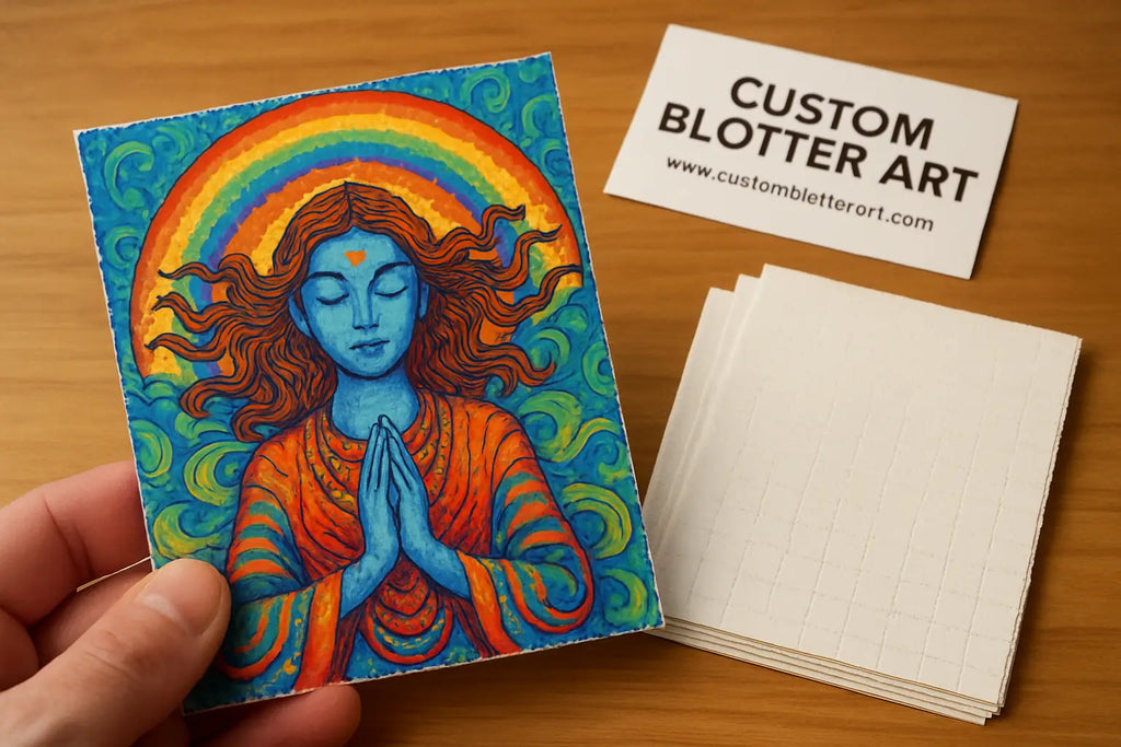 How to Get Custom Blotter Art Produced: A Complete Guide