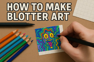 How to Make Blotter Art: Heidelberg Offset Printing, Die Cutting, and DIY Techniques