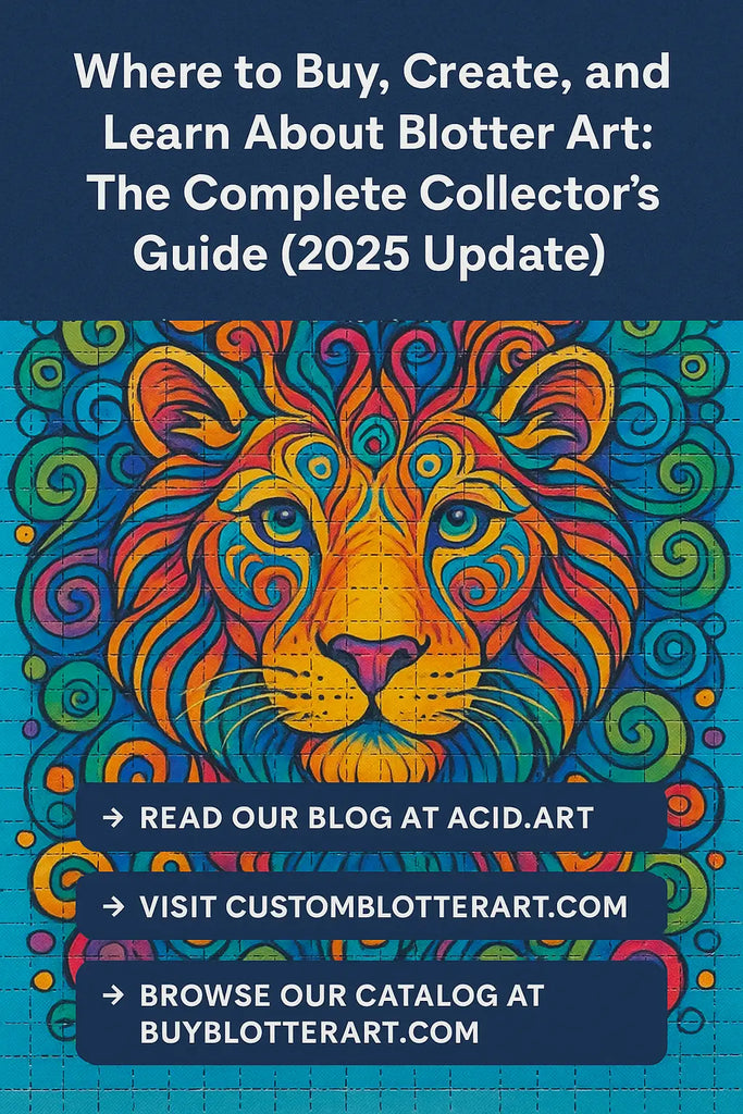 Where to Buy, Create, and Learn About Blotter Art: The Complete Collector’s Guide (2025 Update)