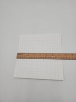 25 Blank Blotter Art sheets WOW blank  #80 blotter paper 400 10mm squares