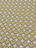 Smiley Faces Blotter Art Print/ Sheet/ Page Psychedelic Art Print