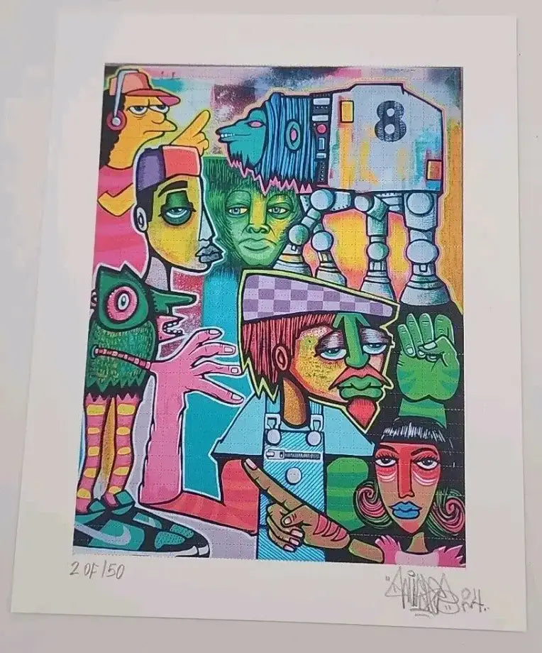 Signed Blotter Art: Why Bordered Hand-Numbered Prints