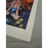 Ashely Foreman limited edition blotter art signed