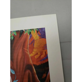 Ashely Foreman limited edition blotter art signed