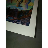 Ashely Foreman ltd edition blotter art signed psychedelic