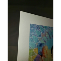 Ashely Foreman ltd edition blotter art signed psychedelic