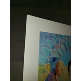 Ashely Foreman ltd edition blotter art signed psychedelic