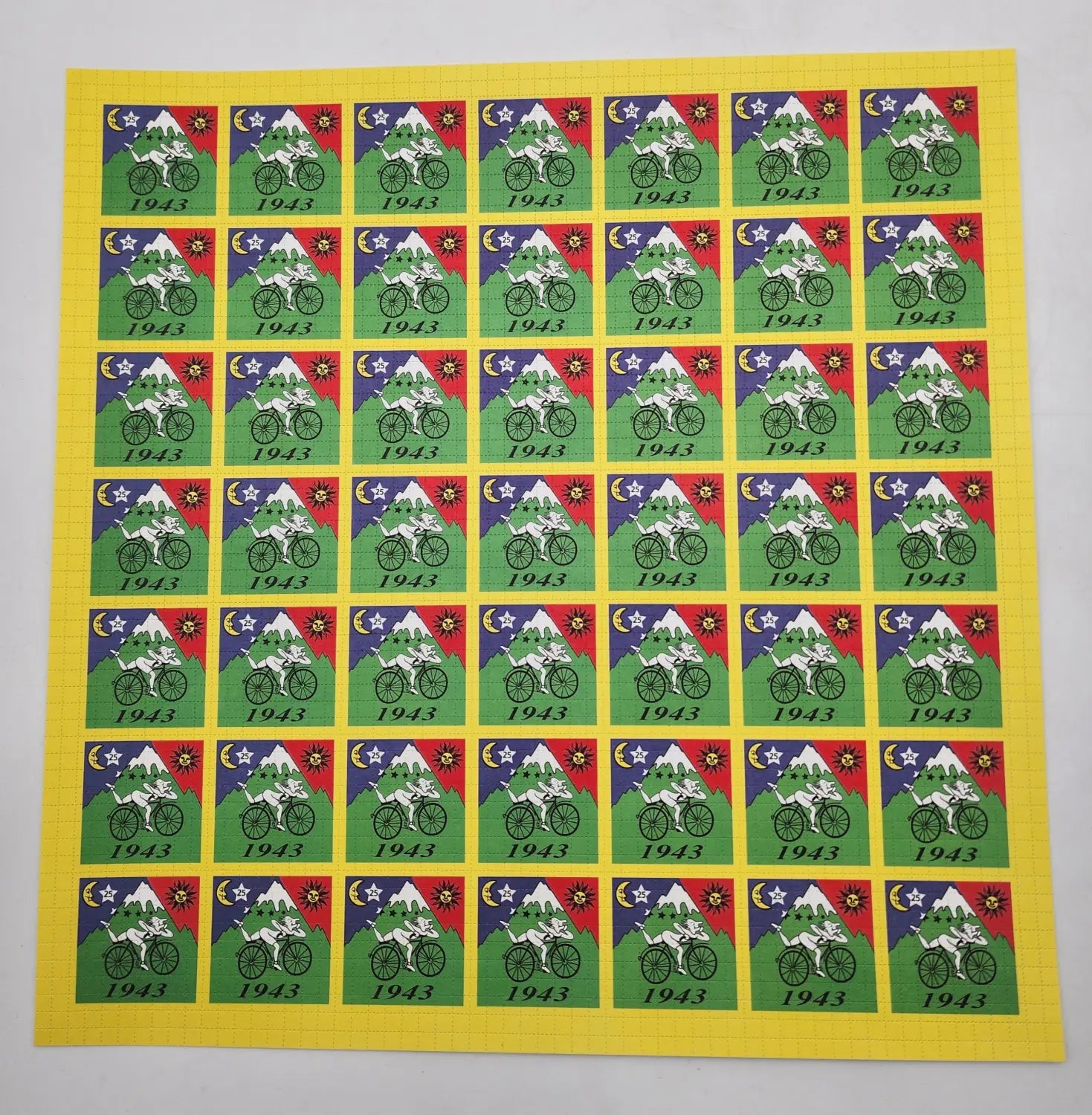 New Release: Bicycle Day Large Format Blotter Art Print