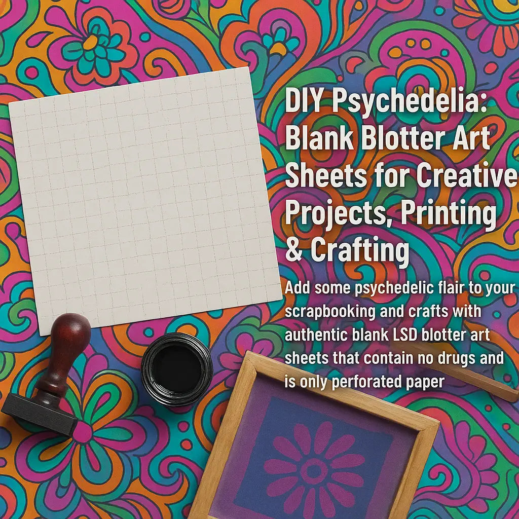 Blank Blotter Art Sheets