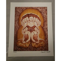 Chance Roberts limited edition signed blotter art