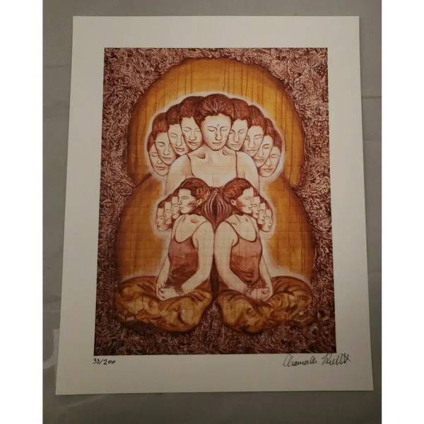 Chance Roberts limited edition signed blotter art