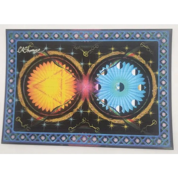 Ciaran Shaman ’Infinity Keys’ Signed Blotter Art Print