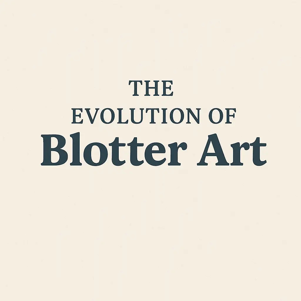 The Evolution of Blotter Art: From Psychedelic