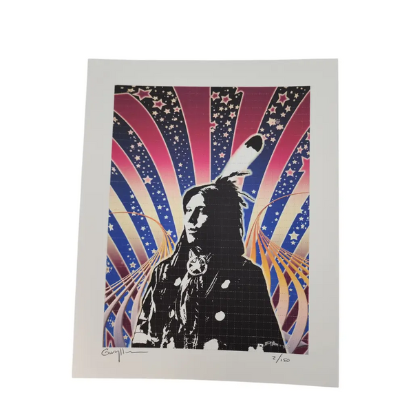 Gwyllm Llwydd ’Peyote Visions’ Blotter Art Print 2025