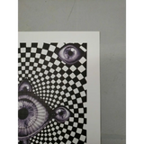 Gwyllm Llwydd signed Blotter Art print sheet psychedelic