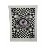 Gwyllm Llwydd signed Blotter Art print sheet psychedelic
