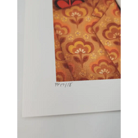 Isabel Samaras ’lsd is the bomb’ Signed Blotter Art Print