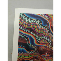 Jake Kobrin signed Bicycle Day Blotter Art print psychedelic