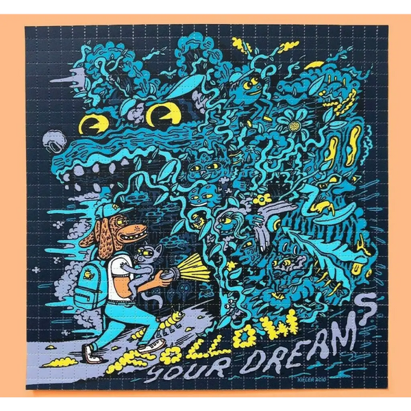 Killer Acid Follow your Dreams Blotter Art signed