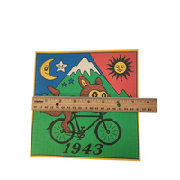 Labubu The Monsters ’Bicycle Day’ Blotter Art Print