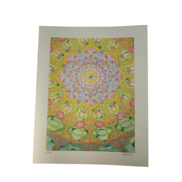 Luka Tratnik 2025 Mandala Blotter Art Print