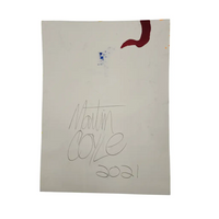 Martin Coyle Outsider Artist Original Art ’Free Flow’ Mixed