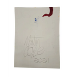 Martin Coyle Outsider Artist Original Art ’Free Flow’ Mixed