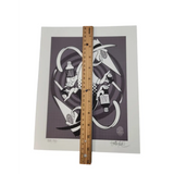 Marty Boe ’Spy vs Spy’ Blotter Art Print Rare signed