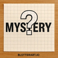 Mystery Blotter Art Print