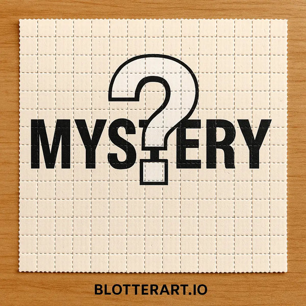 Mystery Blotter Art Print