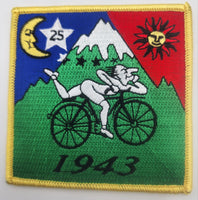Bicycle Day Embroidered  Patch