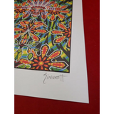Rick Sinnett Indian Warrior signed blotter art print limited