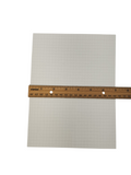 10 Blank Rectangle Blotter Art Sheets Rectangular 1,036 1/4 inch squares
