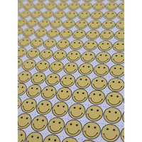 Smiley Faces Blotter Art Print/ Sheet/ Page Psychedelic Art